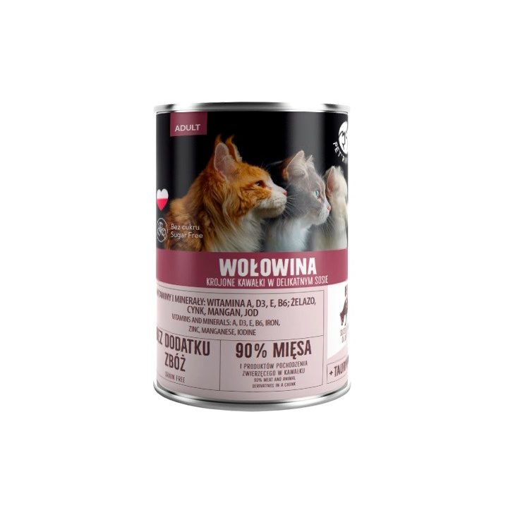 PET REPUBLIC Adult Beef - wet cat food - 400g