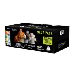 PETREPUBLIC Mega Pack Chicken Turkey Lamb Salmon Tuna - wet cat food - 48x85g