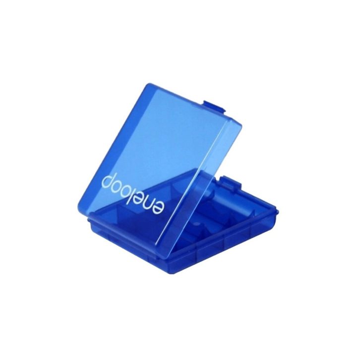 Rechargeable batteries PANASONIC ENELOOP AA 2000 mAh 4 szt + case (BK-3MCDE/4CP+CASE)