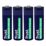 Trust 25631 - batterie ricaricabili AA 4 pz.