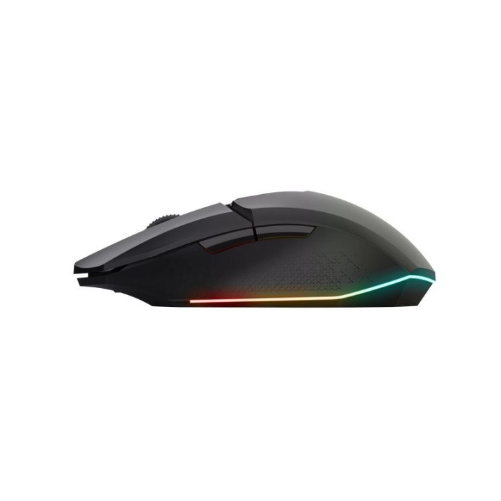 Trust Felox GXT110 mouse gaming wireless nero