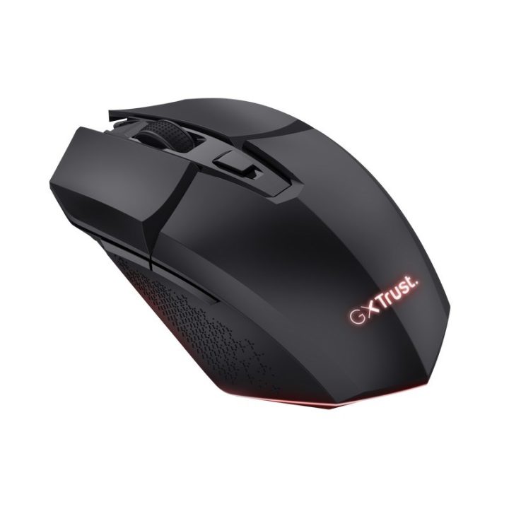 Trust Felox GXT110 mouse gaming wireless nero