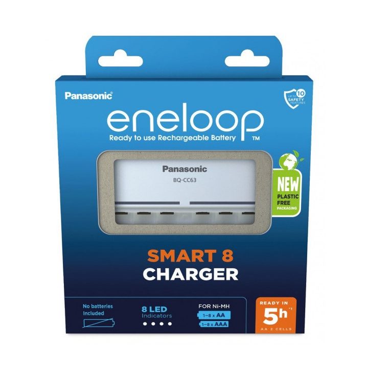 Battery charger PANASONIC Eneloop Smart 8 BQ-CC63 (BQ-CC63E ERP)