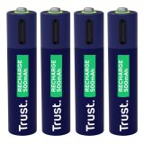 Trust 25671 - batterie ricaricabili AAA 4 pz.