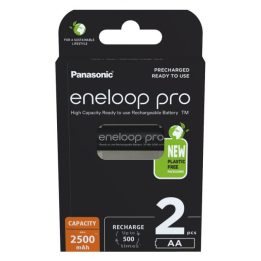Rechargeable batteries PANASONIC ENELOOP PRO AA 2500 mAh 2 szt (BK-3HCDE/2CP)