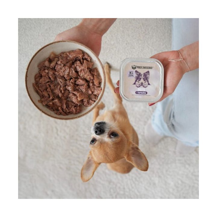 PAKA ZWIERZAKA Turkey and cranberries - wet dog food - 150g