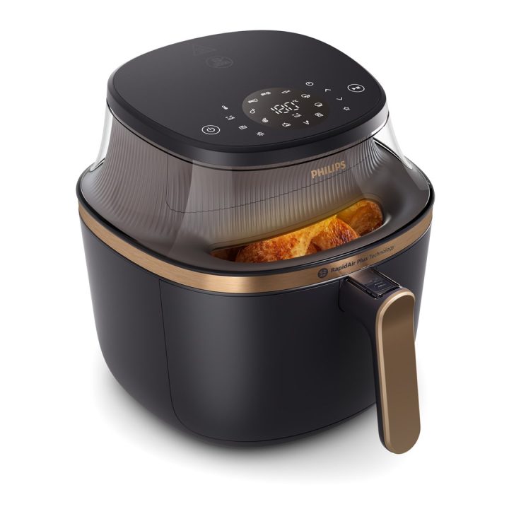 Philips 3000 series NA322/00 fryer Single 4.2 L Stand-alone 1400 W Hot air fryer Copper Black