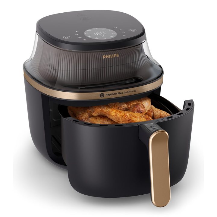 Philips 3000 series NA322/00 fryer Single 4.2 L Stand-alone 1400 W Hot air fryer Copper Black