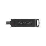 Flashdrive PATRIOT Rage R550 32GB 100 MB/S USB A+C Swivel Design (PE32GR550DSAD) Black