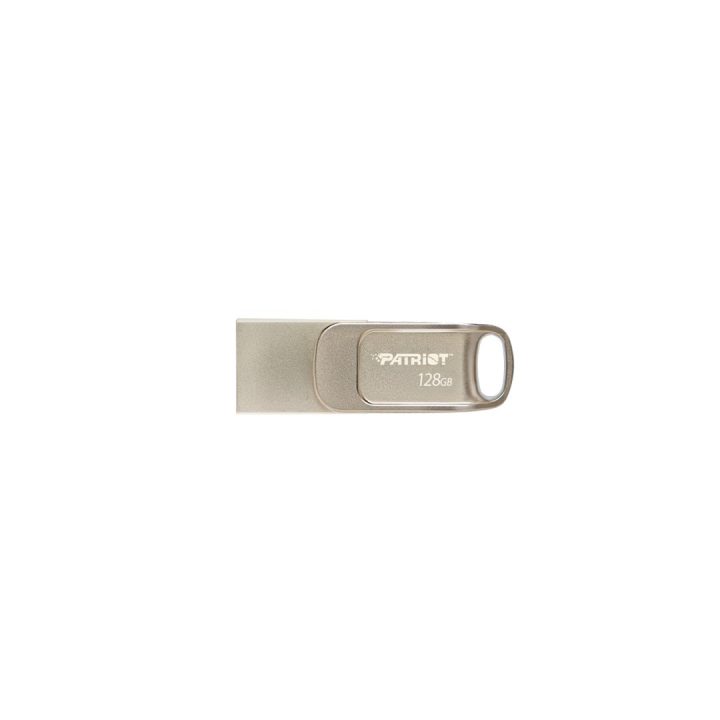 Patriot Memory Tab T560 128GB USB flash drive Dual USB 120MB/s (PS128GT560DS5D) Silver