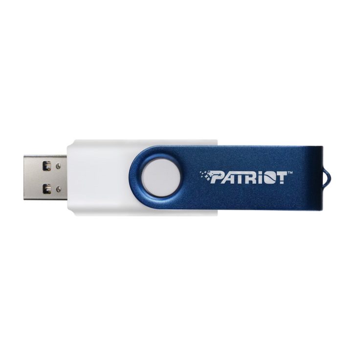 Patriot Memory 64GB Xporter X550 USB flash drive Dual USB A+C (PS64GX550AAD) White Blue