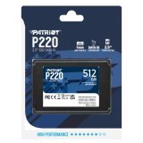 Patriot Memory P220 512GB 2.5 Serial ATA III