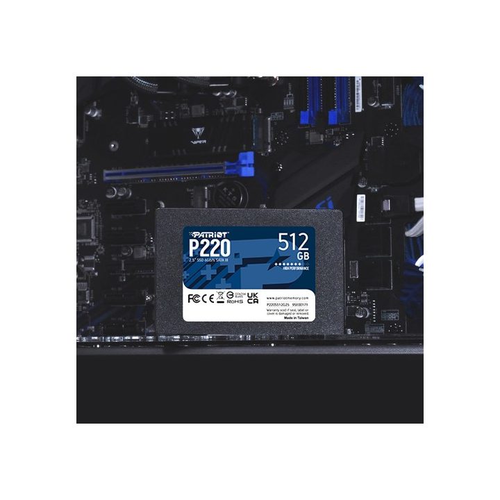 Patriot Memory P220 512GB 2.5 Serial ATA III