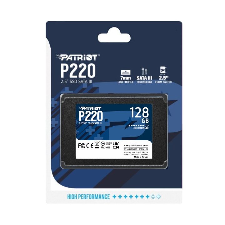 Patriot Memory P220 128GB 2.5 Serial ATA III