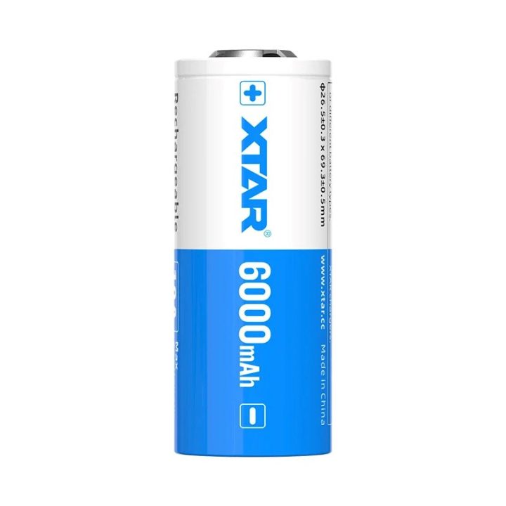 Batteria 26650 3 6V Li-ion 6000 mAh