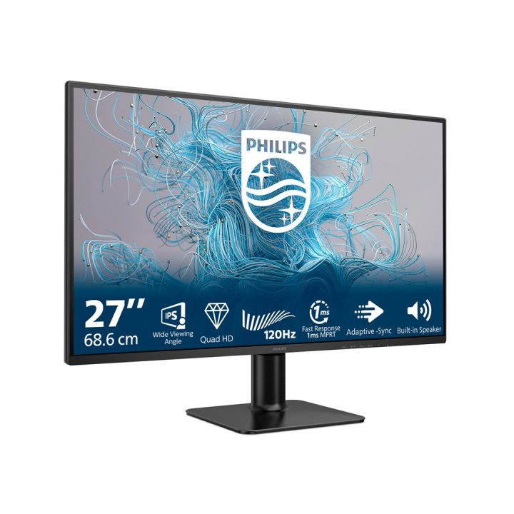 Philips 2000 series 27E2N2500/00 computer monitor 68.6 cm (27 ) 2560 x 1440 pixels Quad HD LCD Black