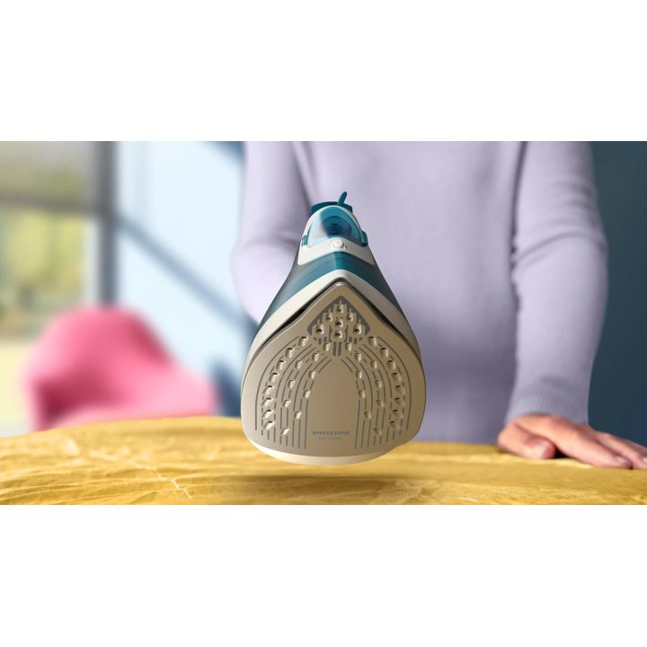 Philips 2000 series DST2020/90 iron Steam iron Ceramic soleplate 2000 W Aqua colour