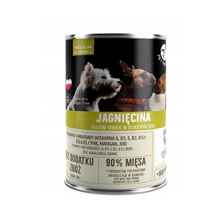 PET REPUBLIC Adult Medium & Small Lamb - wet dog food - 400g