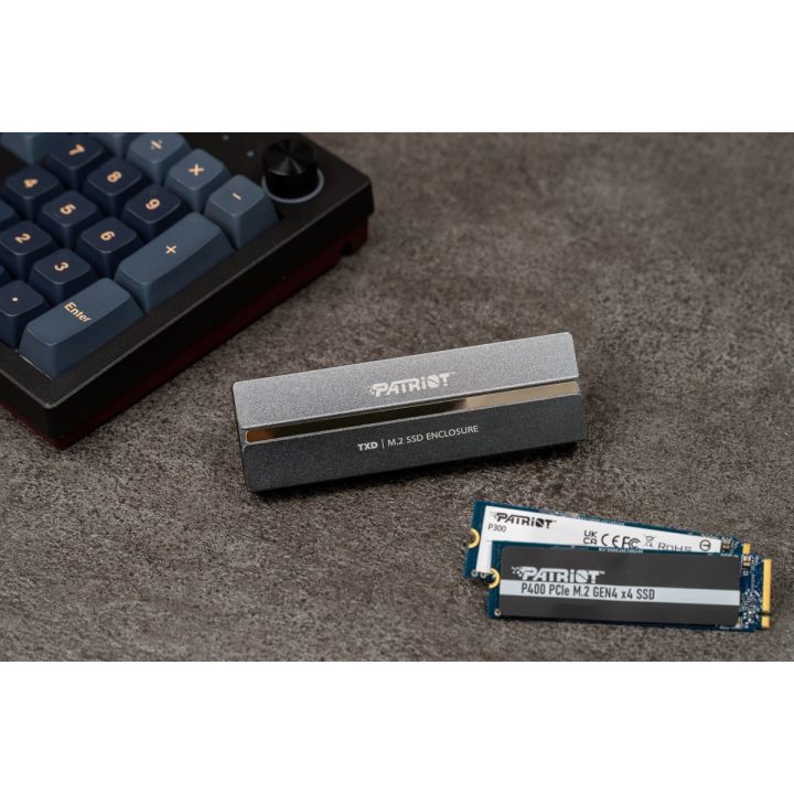 SSD enclosure PATRIOT MEMORY TXD M.2 NVME 1.3 up to 8TB (PV810UPNGM) Grey