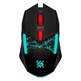 MOUSE DEFENDER GM-126 TISA RF+BT OTTICO 1600dpi 6P NERO