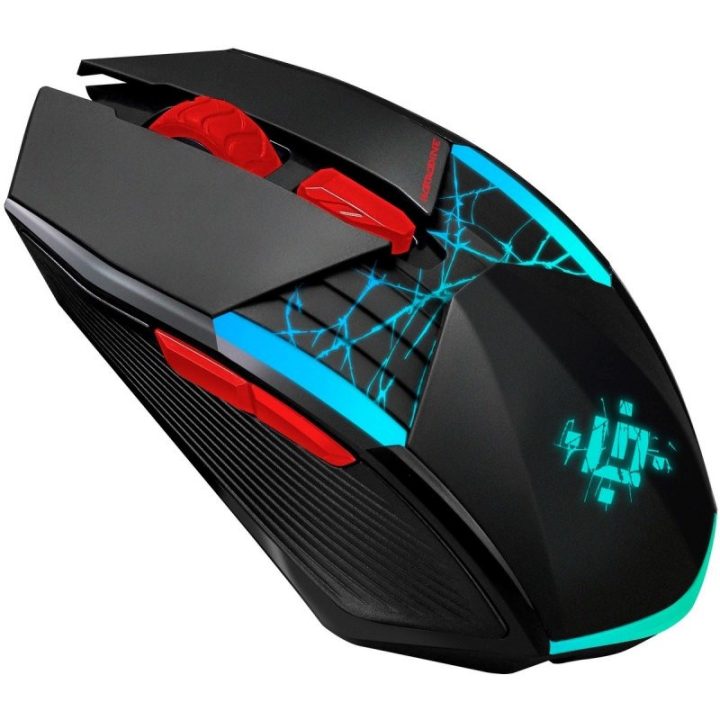 MOUSE DEFENDER GM-126 TISA RF+BT OTTICO 1600dpi 6P NERO
