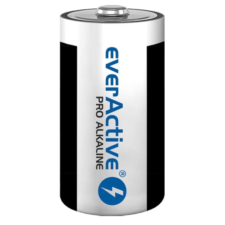 Batterie alcaline everActive Pro Alkaline LR20 D - blister card 2 pezzi