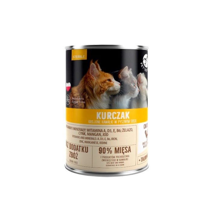 PET REPUBLIC Sterile Chicken - wet cat food - 400g
