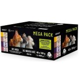 PETREPUBLIC Mega Pack Chicken with veal duck turkey beef - wet cat food - 40x100g
