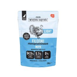 WIEJSKA ZAGRODA Mono Filetti di tacchino Light - cibo umido per cani - 280g