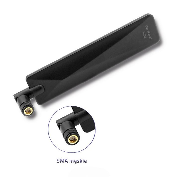 Qoltec 57018 4G LTE antenna omnidirectional | 7dBi | Indoor