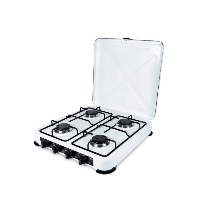 Promis KG400B hob white Countertop Gas 4 zone(s)
