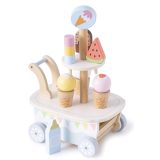 Promis Trolley wooden ice cream parlor for children