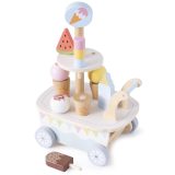 Promis Trolley wooden ice cream parlor for children