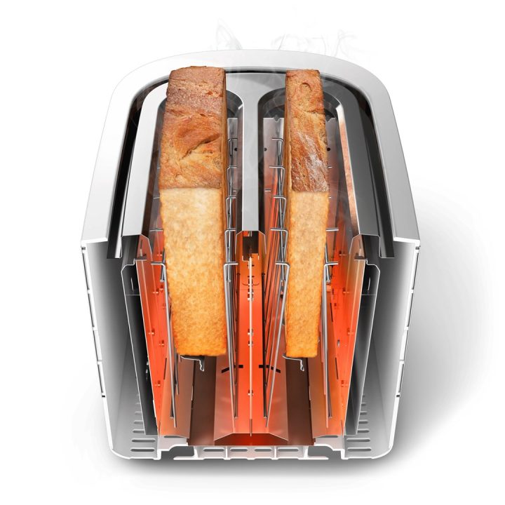 Philips Viva Collection HD2638/11 toaster 7 2 slice(s) 950 W Rose gold White
