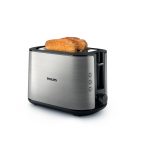 Philips Viva Collection HD2650/90 toaster 2 slice(s) 950 W Black Stainless steel
