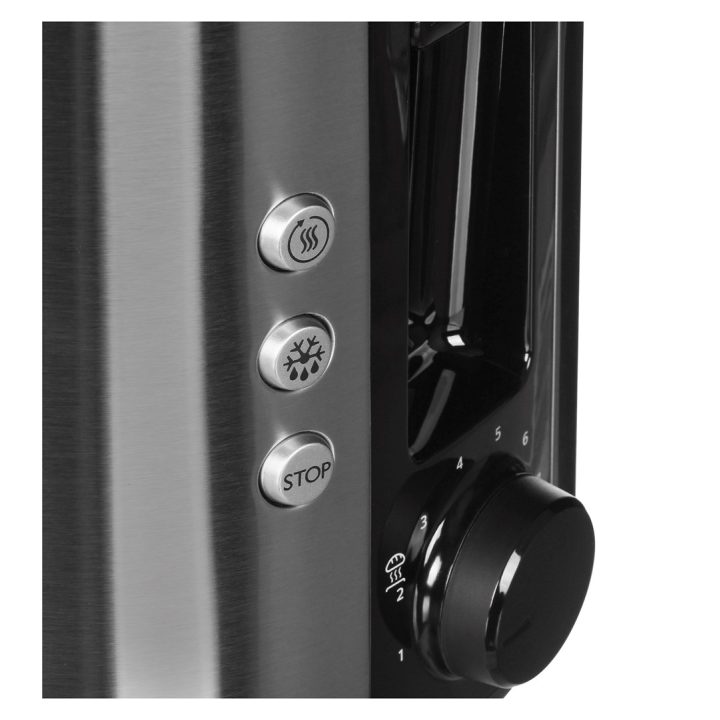 Philips Viva Collection HD2650/90 toaster 2 slice(s) 950 W Black Stainless steel