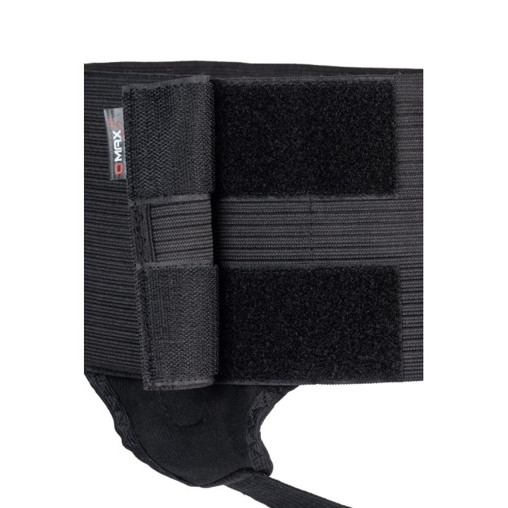 Unilateral Inguinal Hernia Belt Axilmax O-1408/CZA/XL/L REHAFUND Black