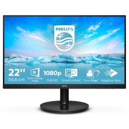 Philips V Line 221V8A/00 LED display 54.6 cm (21.5 ) 1920 x 1080 pixels Full HD Black