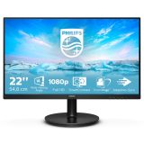 Philips V Line 221V8A/00 LED display 54.6 cm (21.5 ) 1920 x 1080 pixels Full HD Black