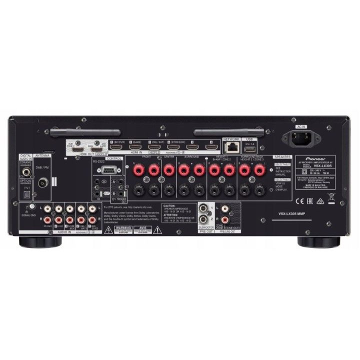 Pioneer VSX-LX505 home cinema receiver black