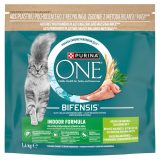 PURINA One Bifensis Indoor Rich in turkey - dry cat food - 1 4kg
