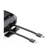 PowerNeed S20000Q mobile device charger Universal Black Lightning Solar USB Wireless charging Fast charging Outdoor