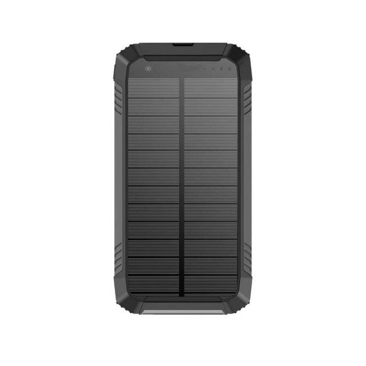 PowerNeed S20000Q mobile device charger Universal Black Lightning Solar USB Wireless charging Fast charging Outdoor