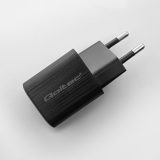 Qoltec 50764 mobile device charger Laptop Portable gaming console Power bank Smartphone Smartwatch Tablet Black AC Fast charging
