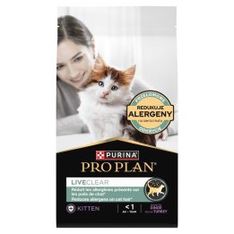 PURINA Pro Plan LiveClear Kitten Rich in turkey - dry cat food - 1 4kg
