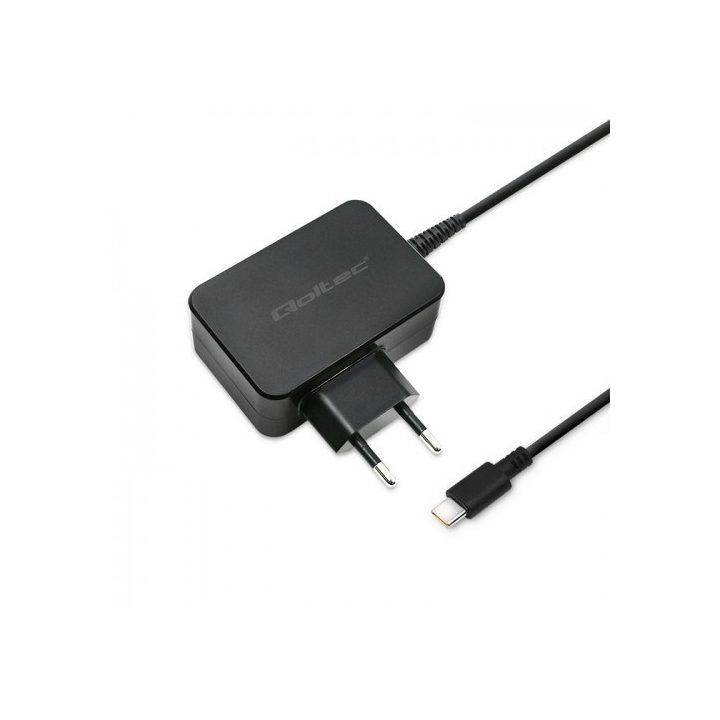 Qoltec 51024 mobile device charger Universal Black AC Fast charging Indoor