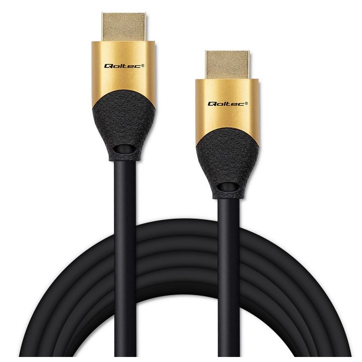 Qoltec 50357 HDMI cable 5 m HDMI Type A (Standard) Black