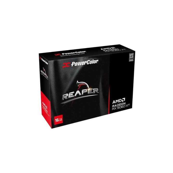 Graphics card. PowerColor RX9060XT 16G-A