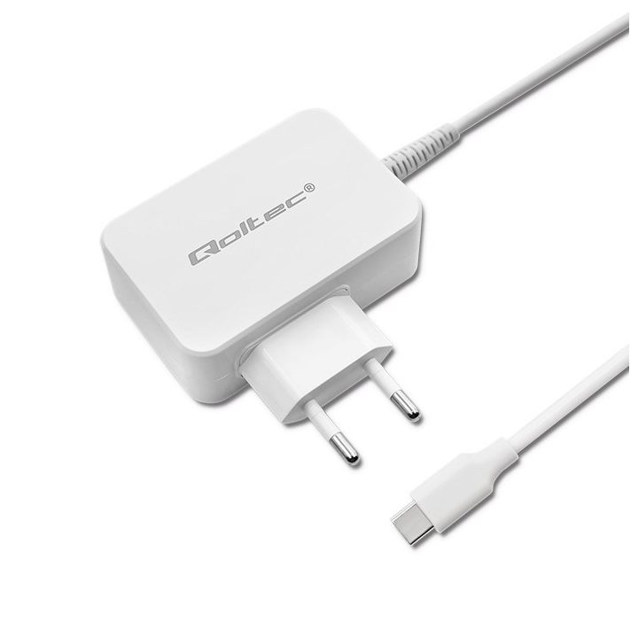 Qoltec 51039 power adapter/inverter Indoor 65 W White
