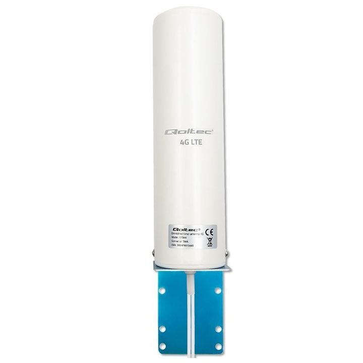 Qoltec 57044 4G LTE DUAL antenna | 5dBi | omnidirectional | outdoor
